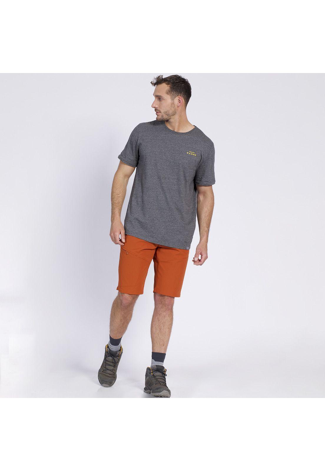 Polera Lifestyle Hombre Gris-2