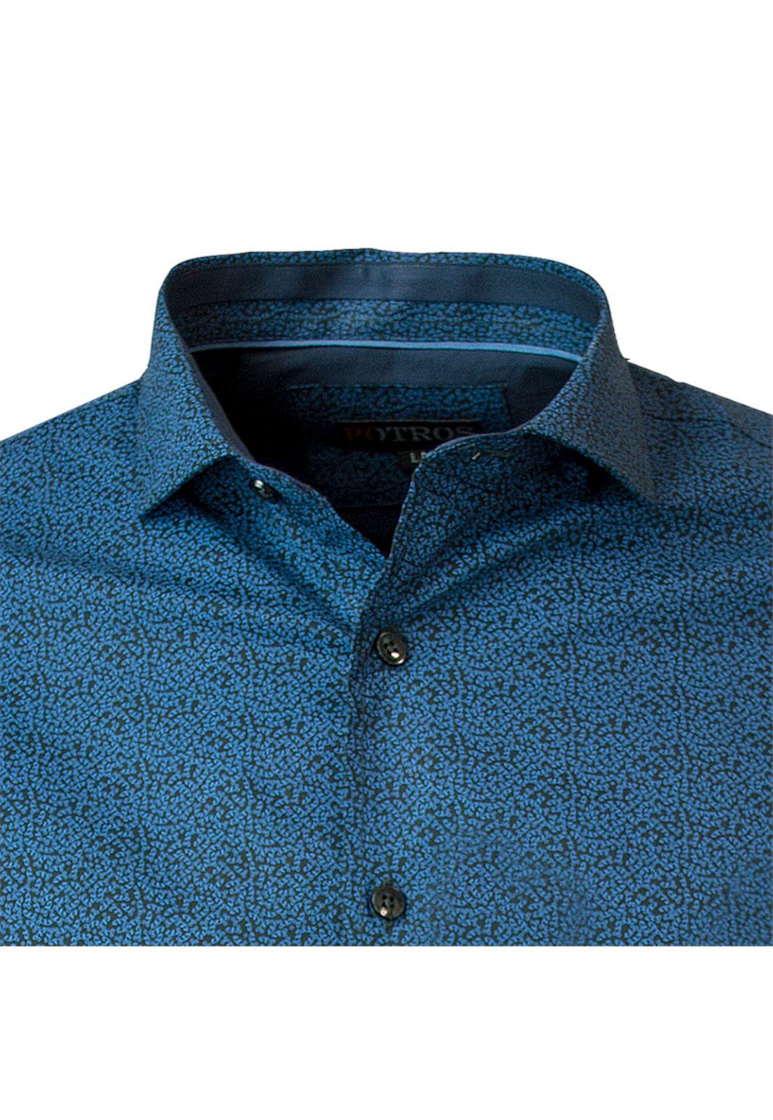 Camisa Estampada Spandex Ultra Slim-3