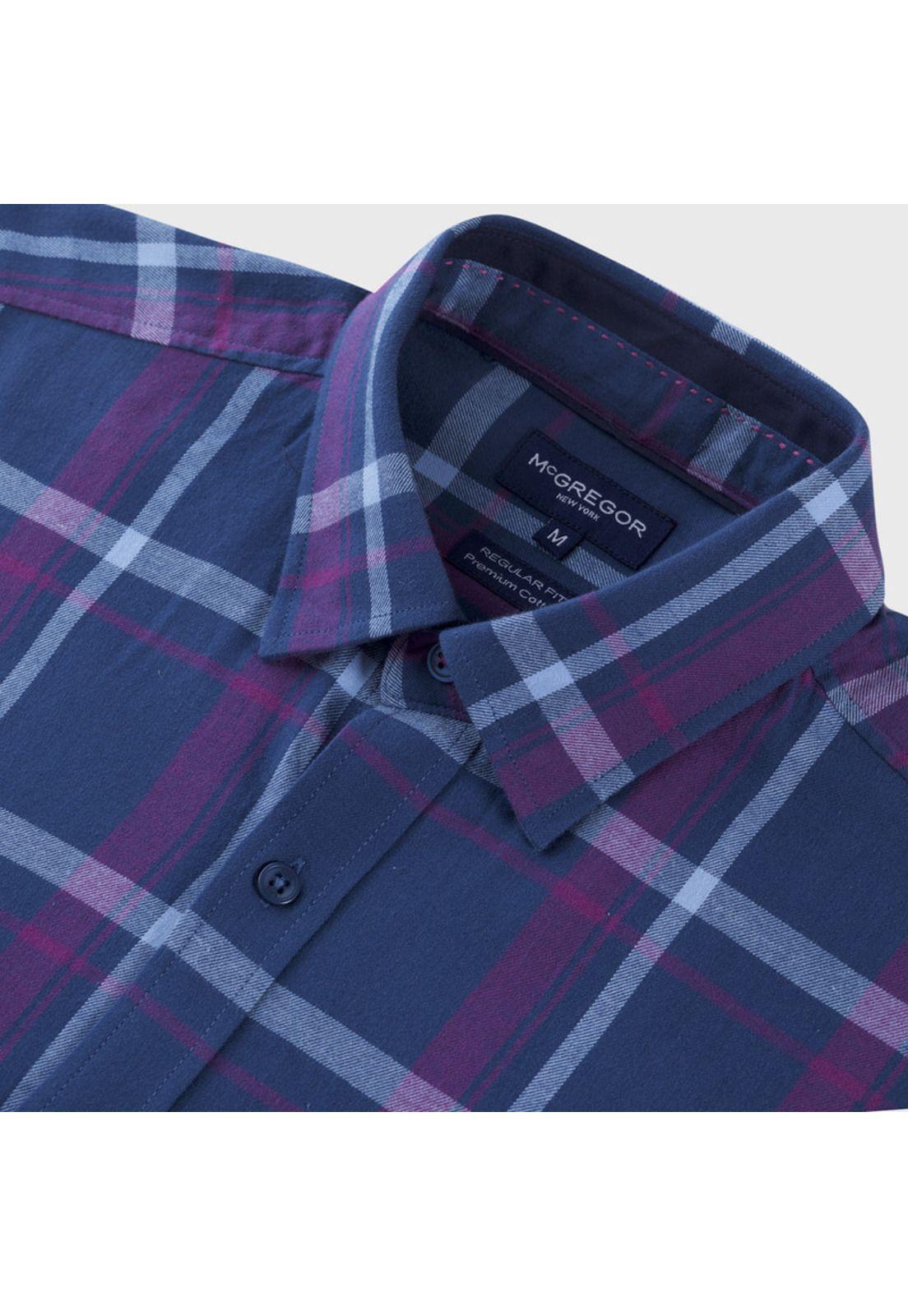 Camisa Villela Escocesa Regular Fit-3