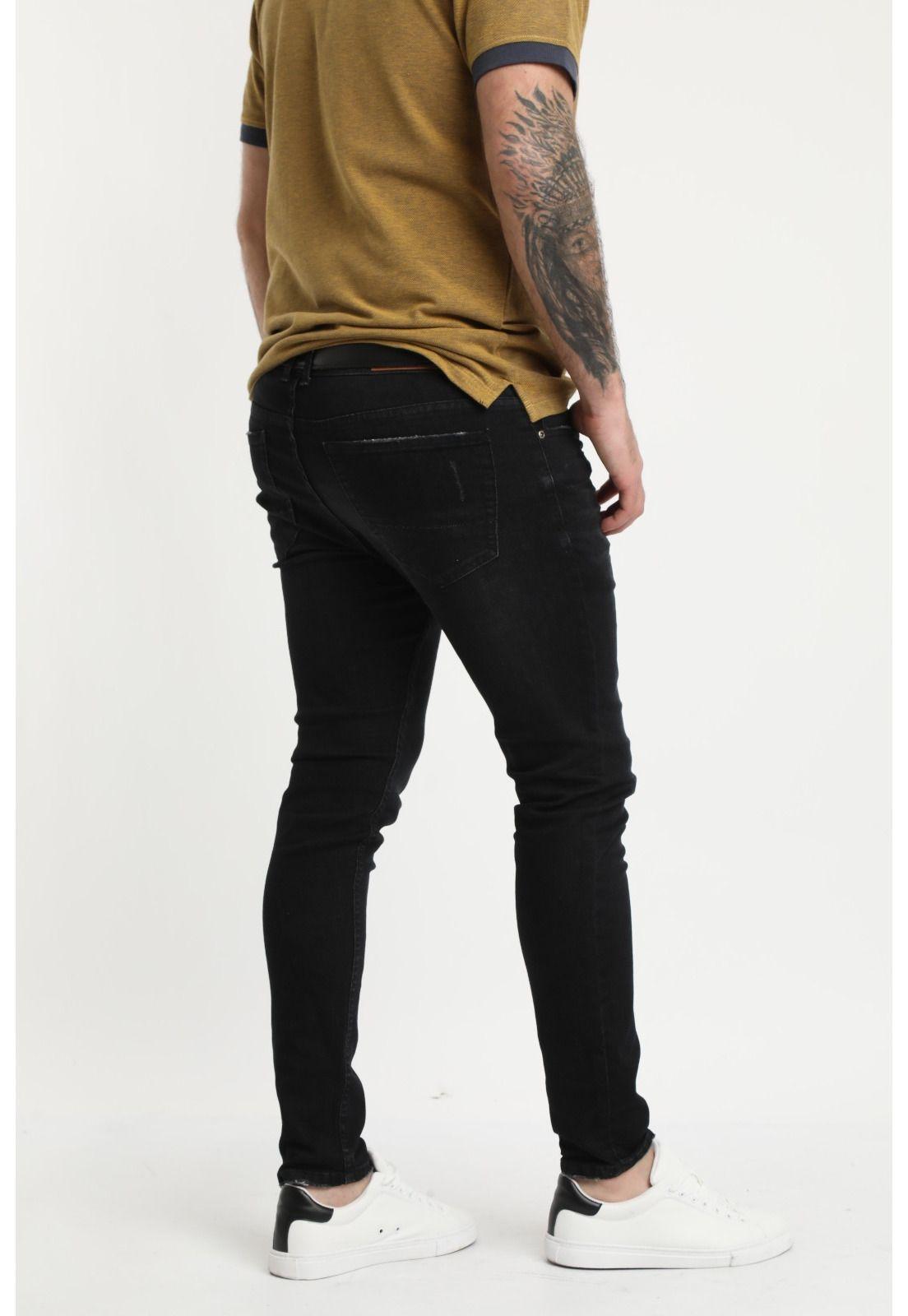 Jeans Ultra Slim Negro -2