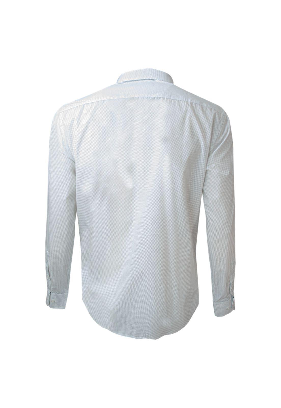 Camisa Trevira Estampada Slim Fit-2