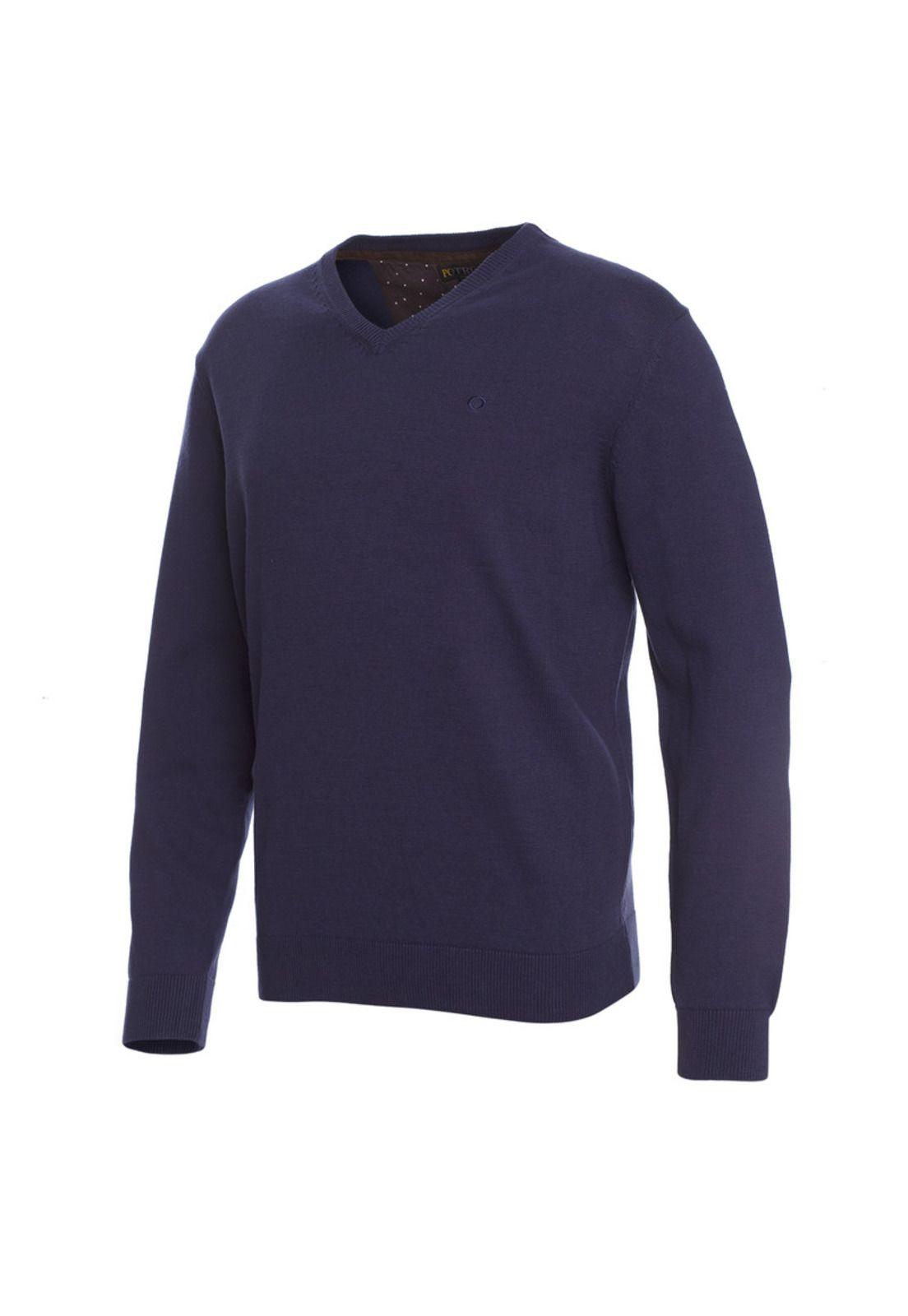 Sweater Cuello V-1