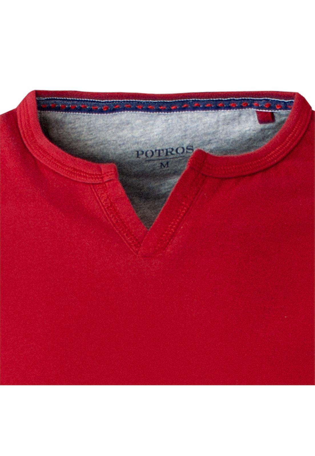 Polera Jersey Cuello V-3