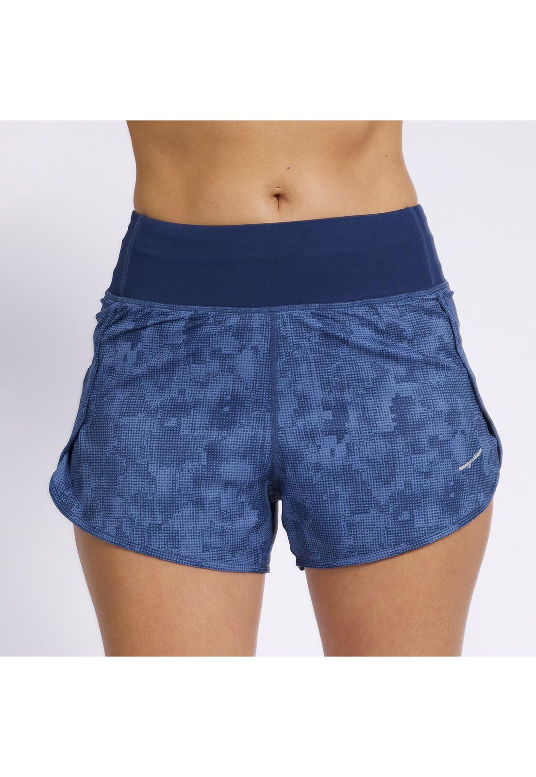 Short Deportivo Mujer Azul marino-0