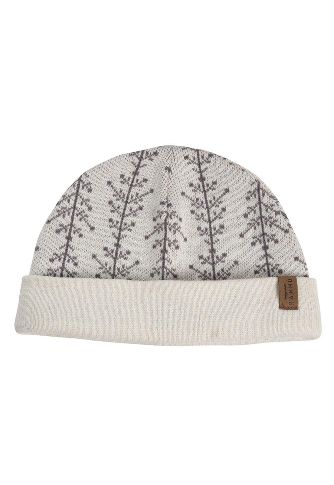 Beanie Knitted Print-1