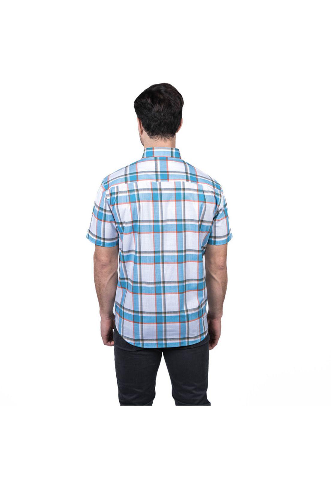 Camisa M/C Radio City Escocesa Regular Fit-1