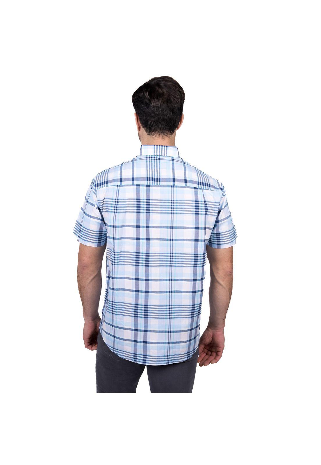 Camisa M/C Radio City Escocesa Regular Fit-1