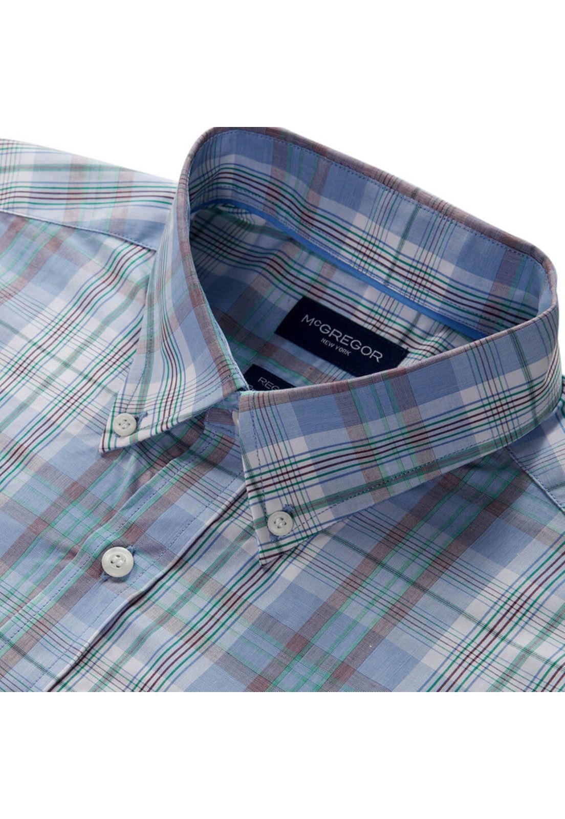 Camisa Casual Escocesa-3