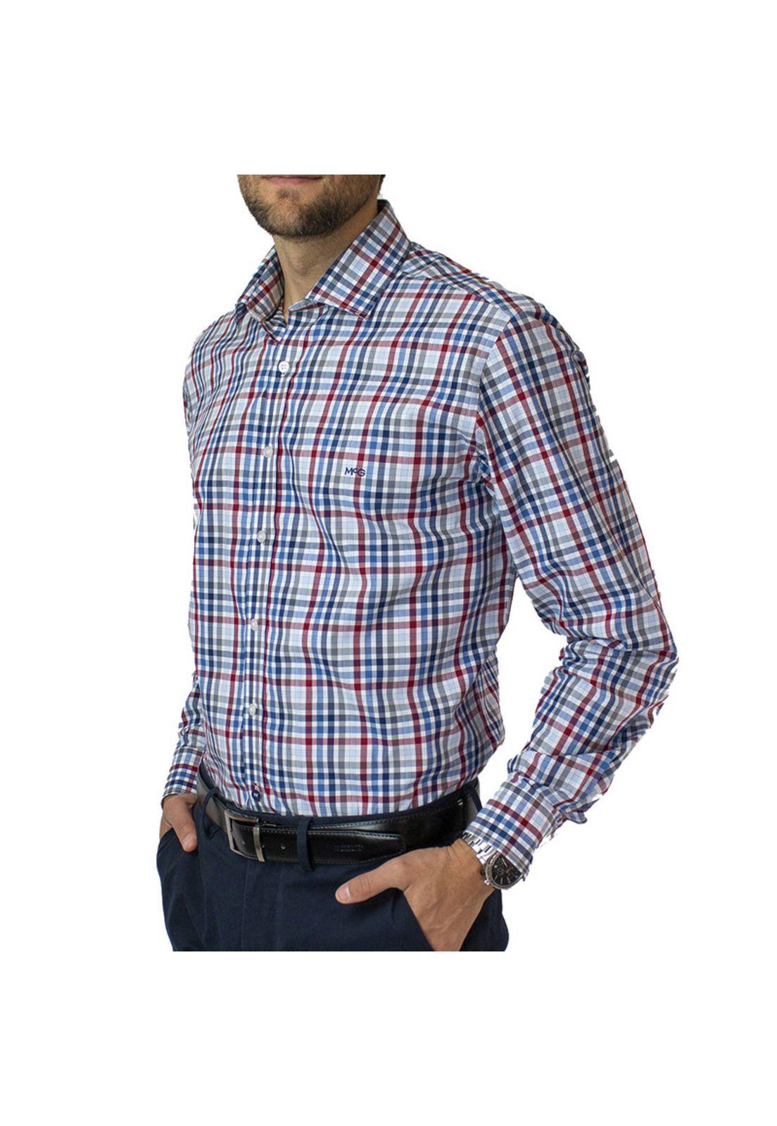Camisa Trevira Clasica Escoces Regular Fit-1