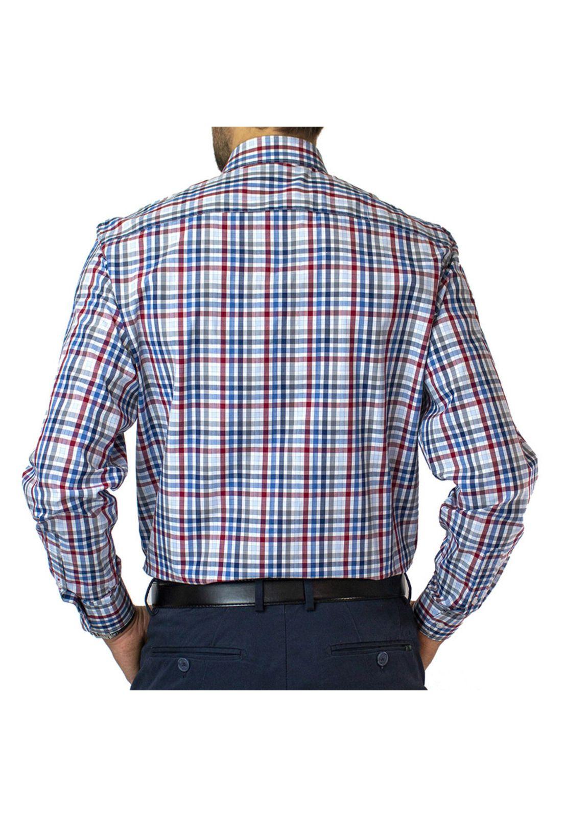 Camisa Trevira Clasica Escoces Regular Fit-2