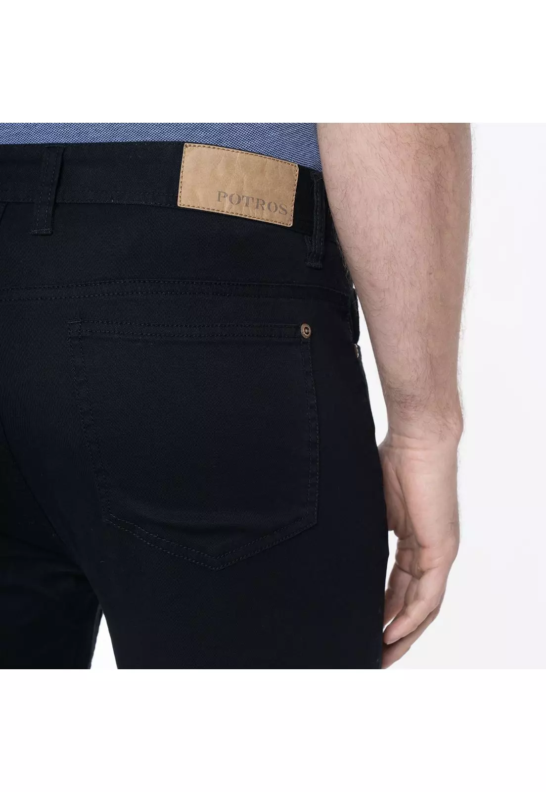 Pantalón Hombre Gabardina Algodón Atenas Slim fit-2