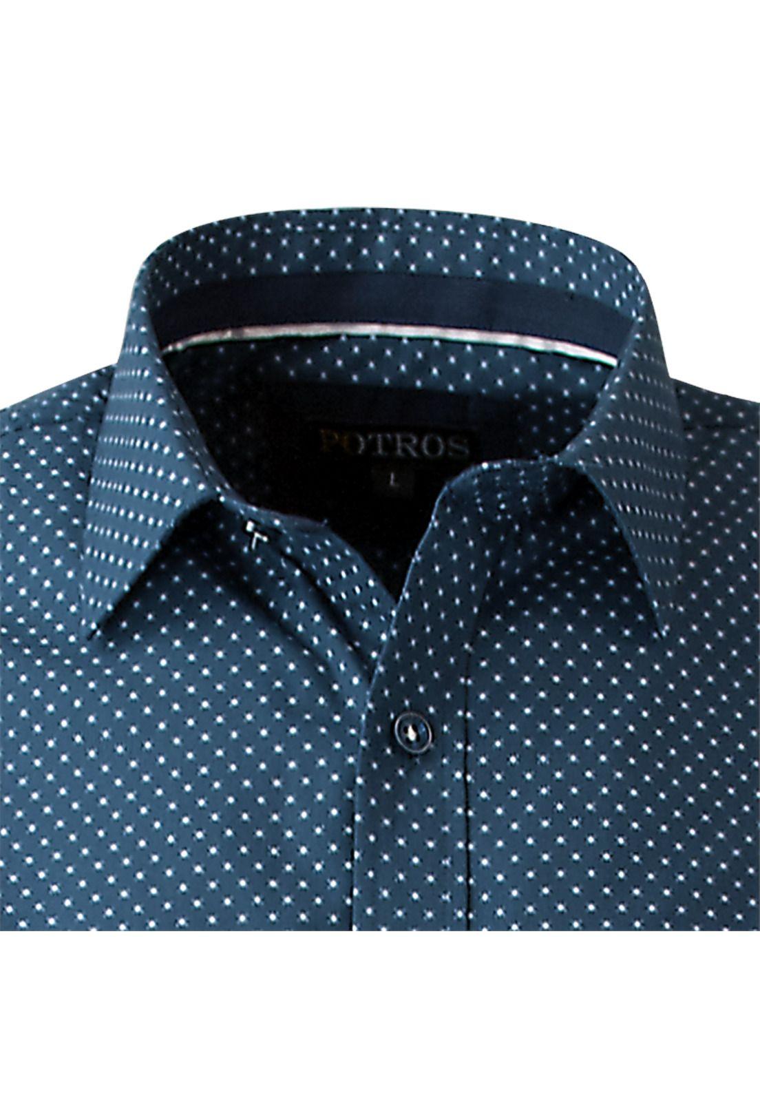 Camisa Trevira Estampada Slim Fit-3