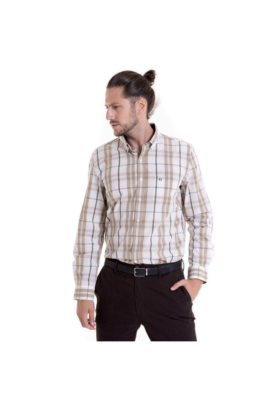 Camisa Trevira Fantasía Blanco-0