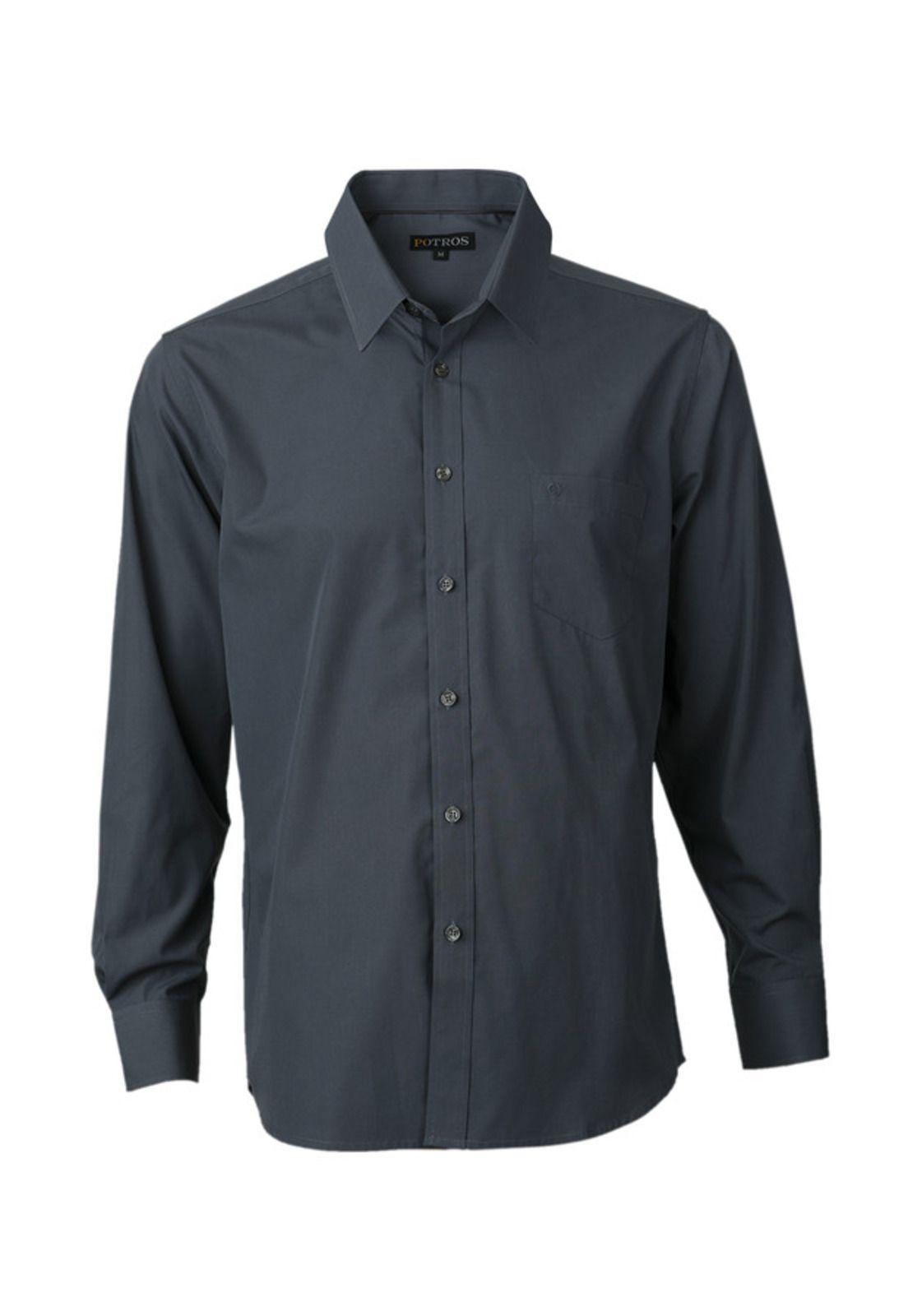 Camisa Trevira Lisa Slim Fit-0