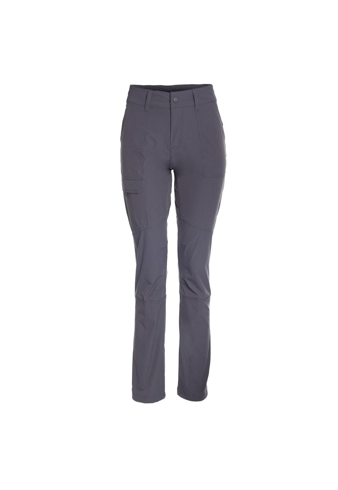 Pantalón Outdoor Multibolsillo Elasticado Mujer-3
