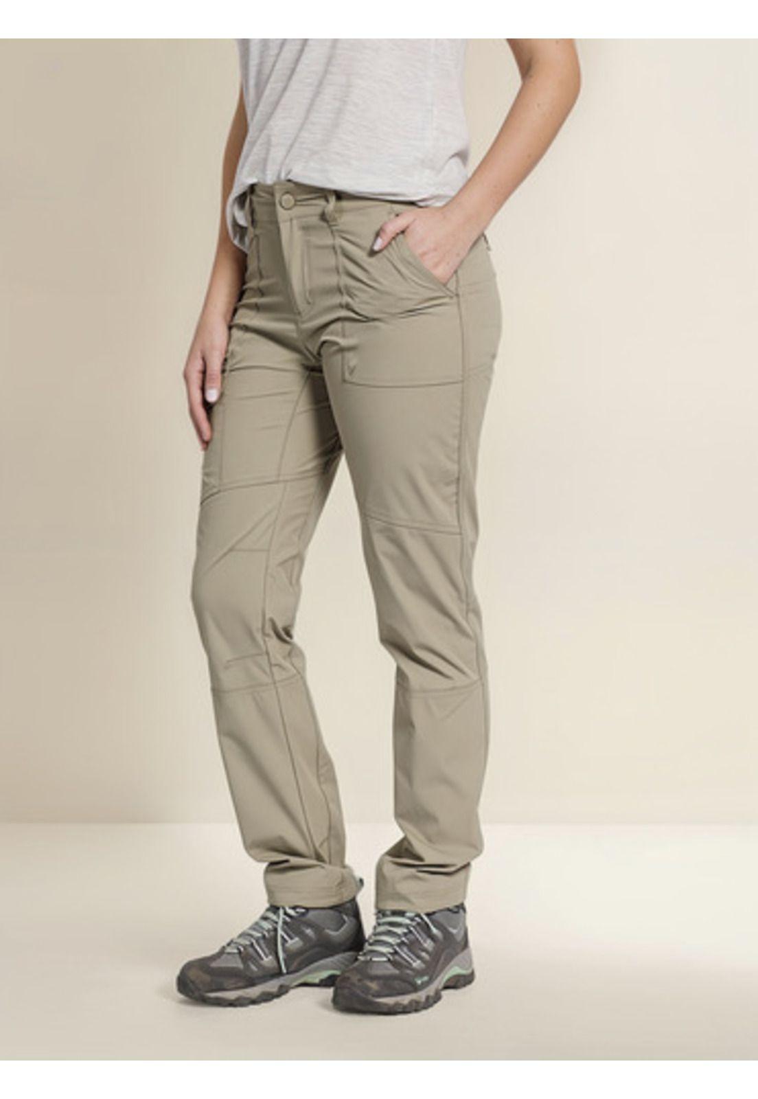 Pantalón Outdoor Multibolsillo Elasticado Mujer-3
