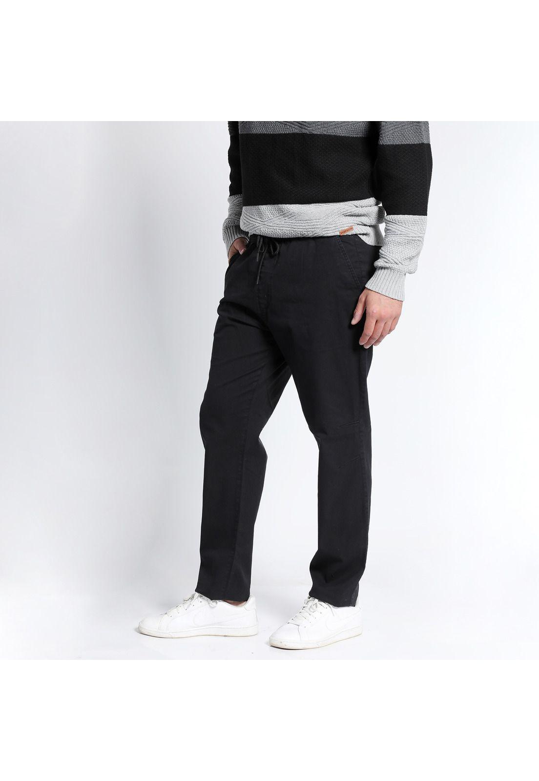 Pantalón Jogger Negro-2