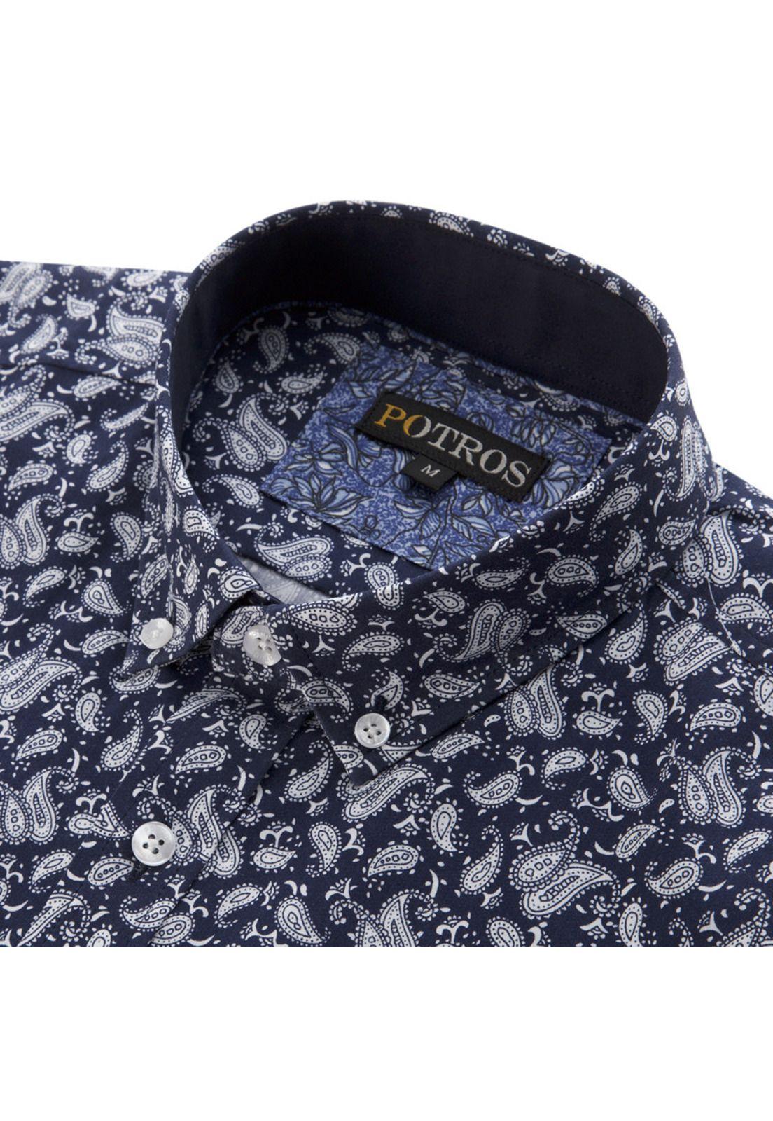 Camisa Estampada Algodón Mc-3