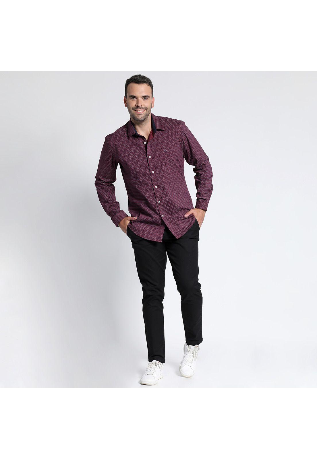 CAMISA TREVIRA ESTAMPADA SPANDEX-0