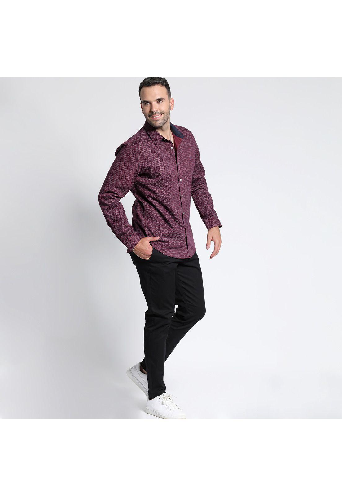 CAMISA TREVIRA ESTAMPADA SPANDEX-1