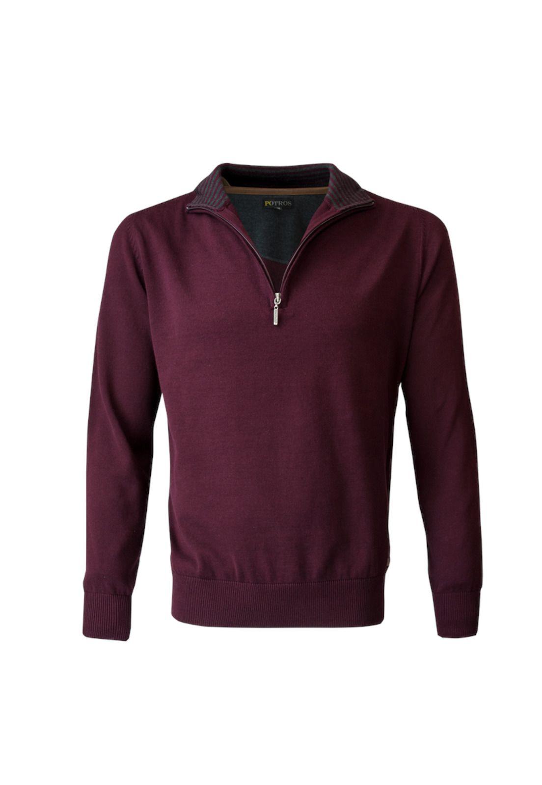 Sweater Half Zipper-0