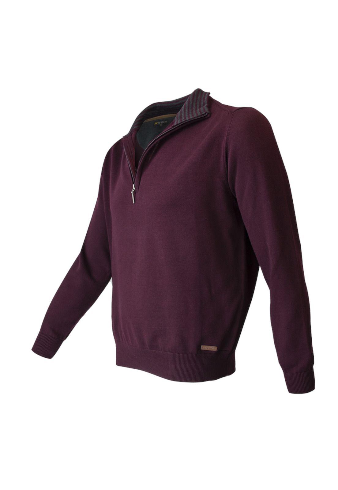 Sweater Half Zipper-1