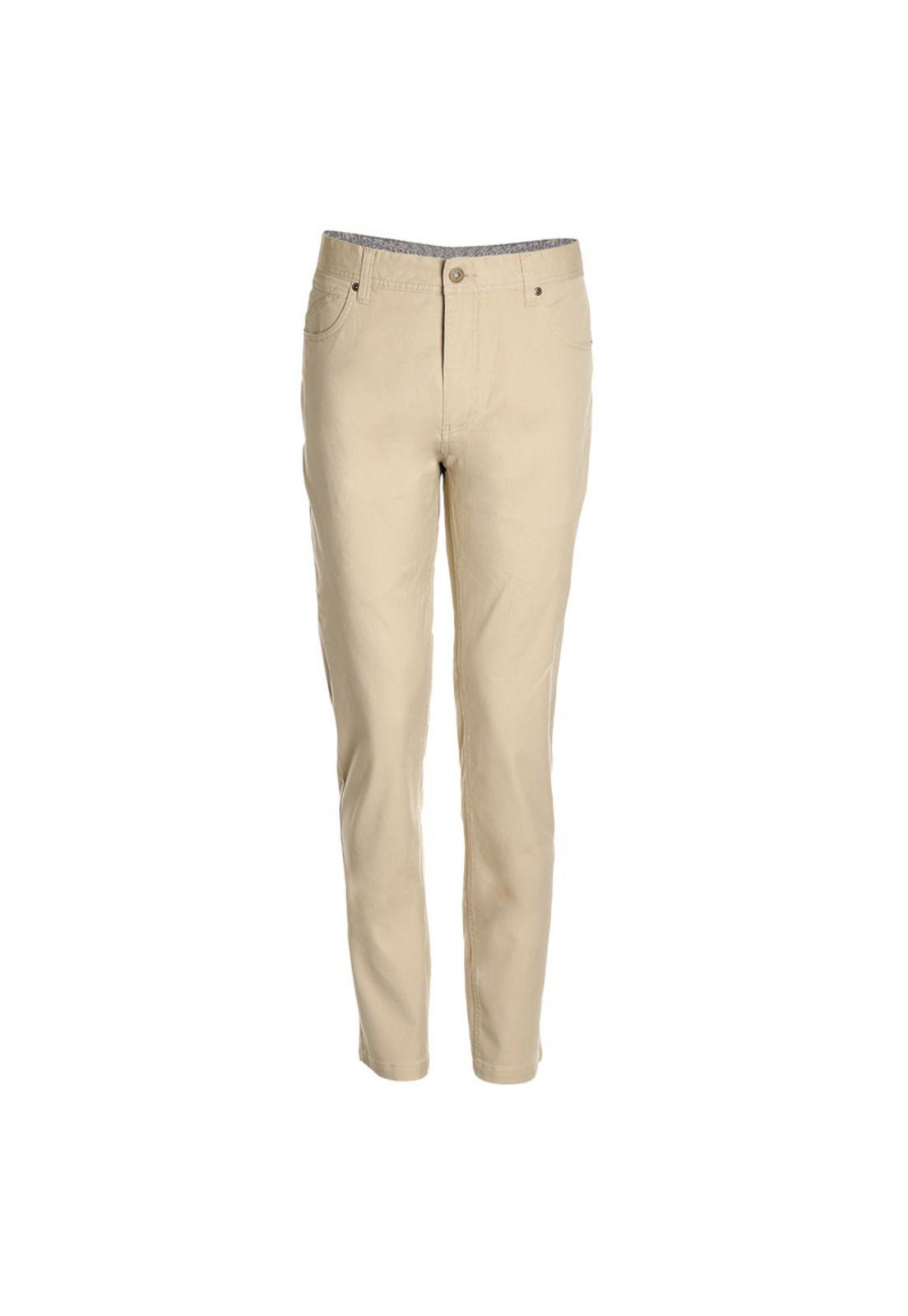 Pantalón Gabardina Spandex 5 Bolsillos Verde oscuro-3