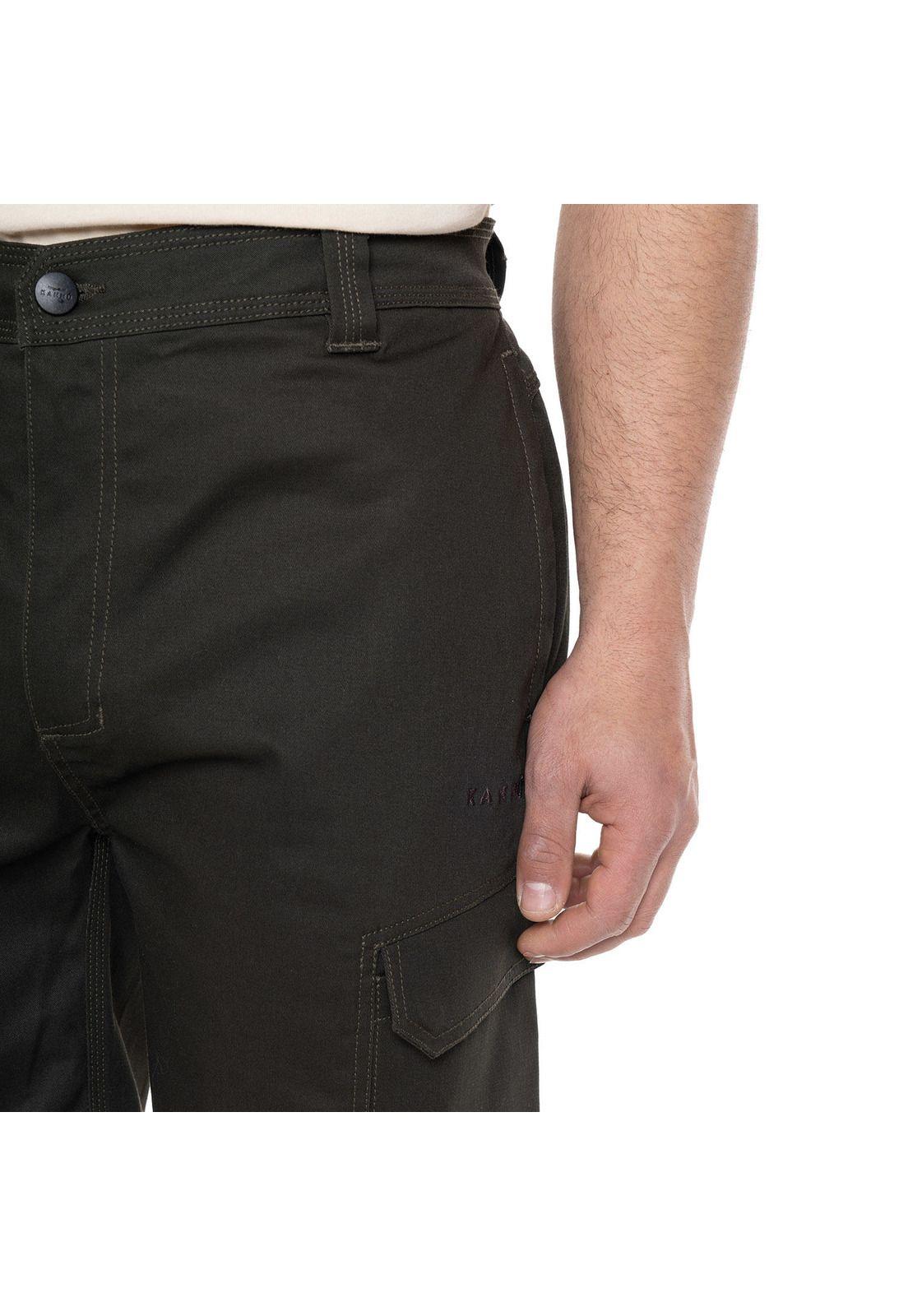 BERMUDA HOMBRE CARGO OUTDOOR EL CARBON-2
