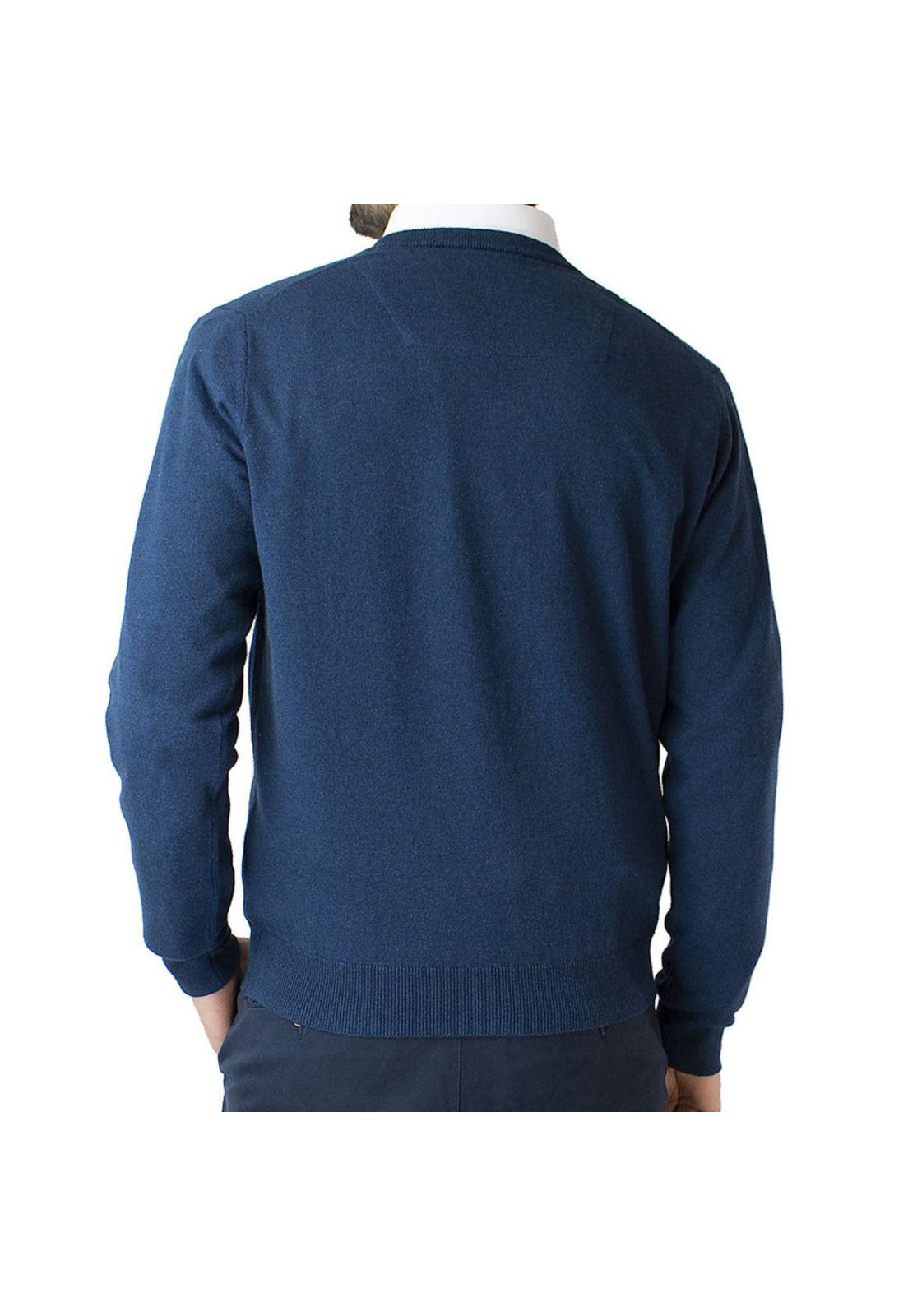 Sweater Cuello V Melange-2