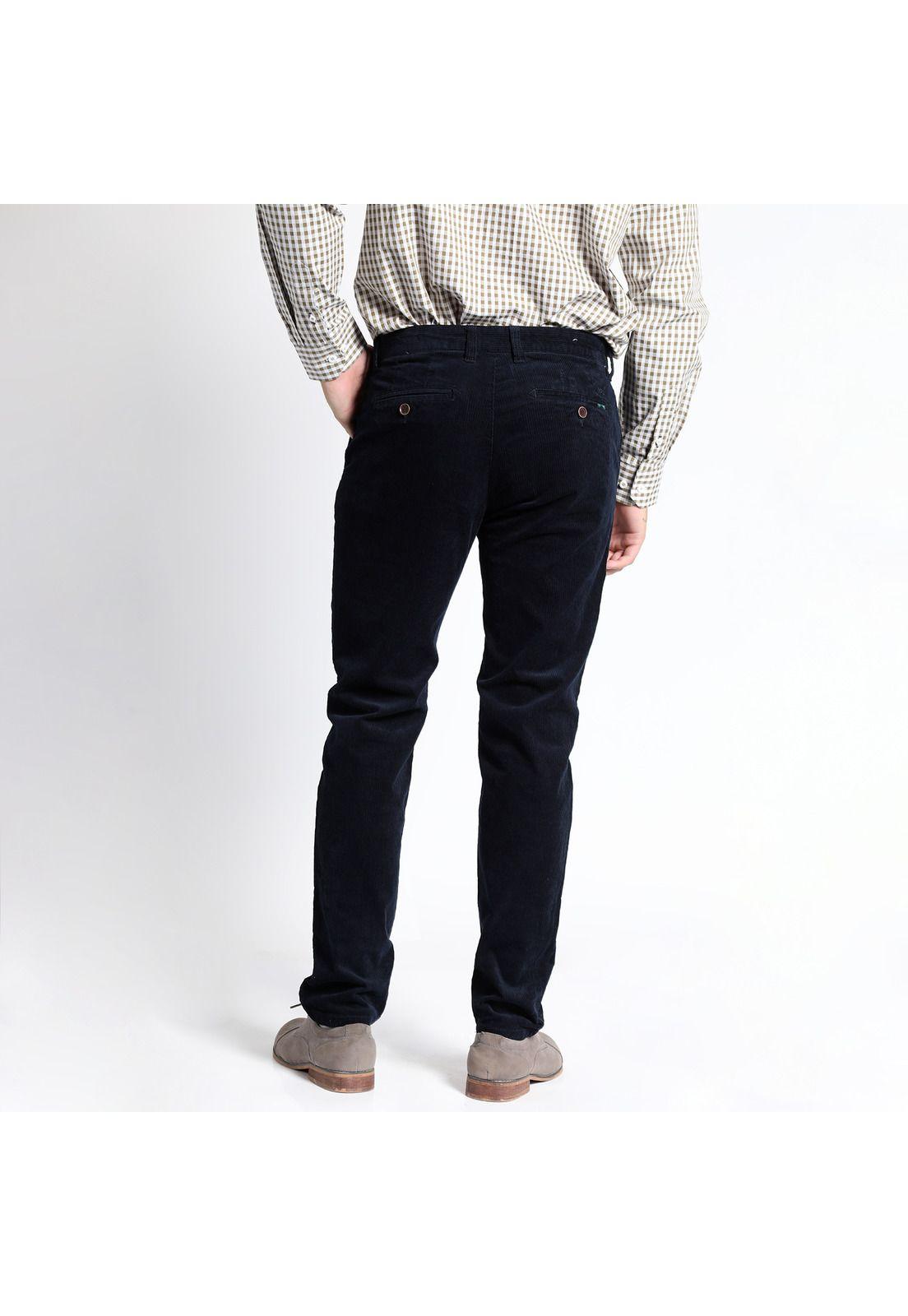 Pantalon Cotelé Frente Plano-6