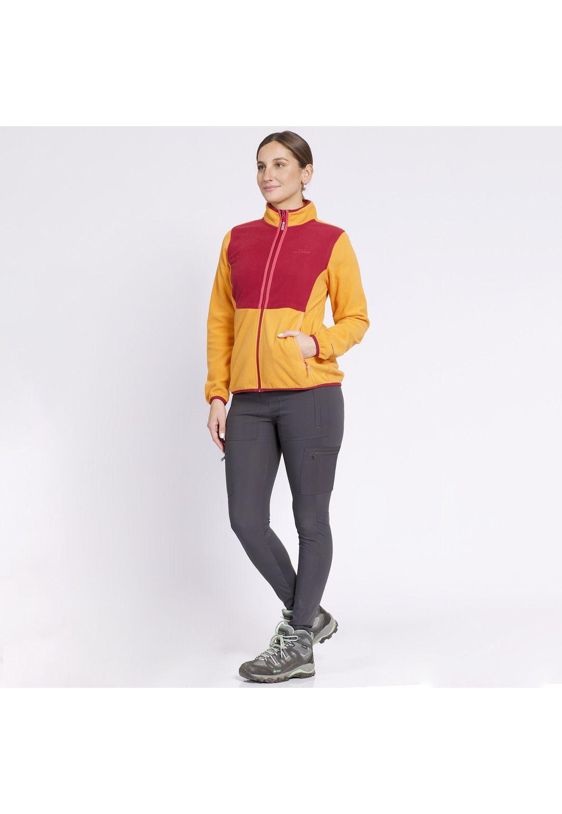 Polar Vintage Full Zipper Mujer Naranja-2