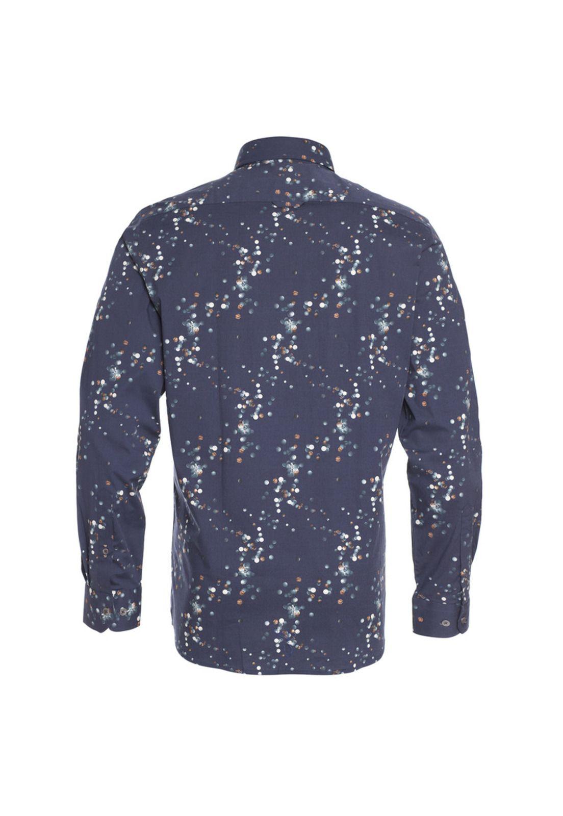 Camisa Sport Estampada Comfort Fit-2