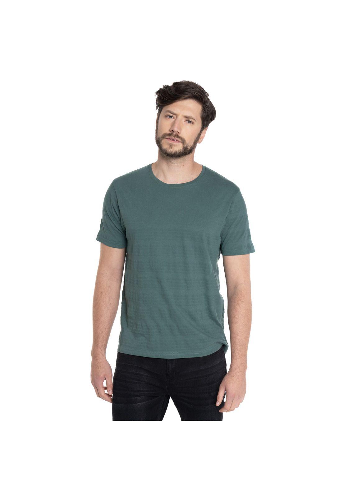 POLERA HOMBRE MANGA CORTA TEXTURADO LAREDO-0