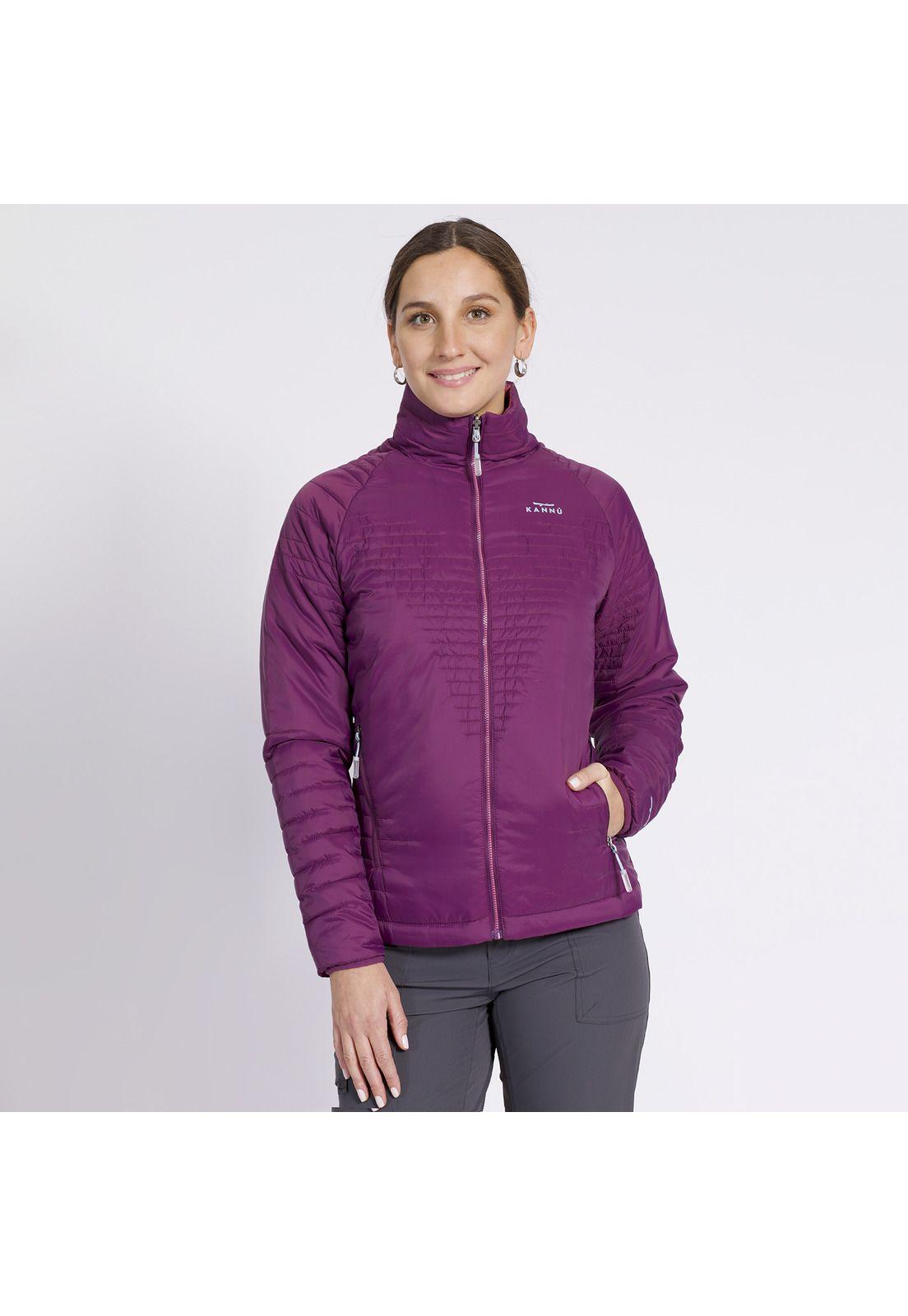 Parka Baker Double Face Mujer Morado-0