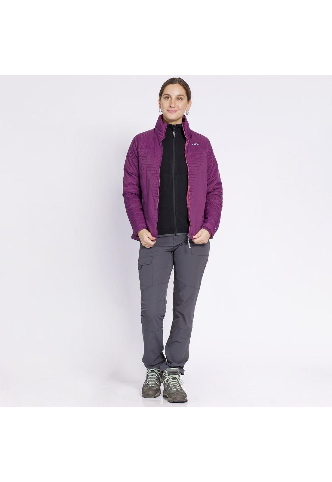 Parka Baker Double Face Mujer Morado-3