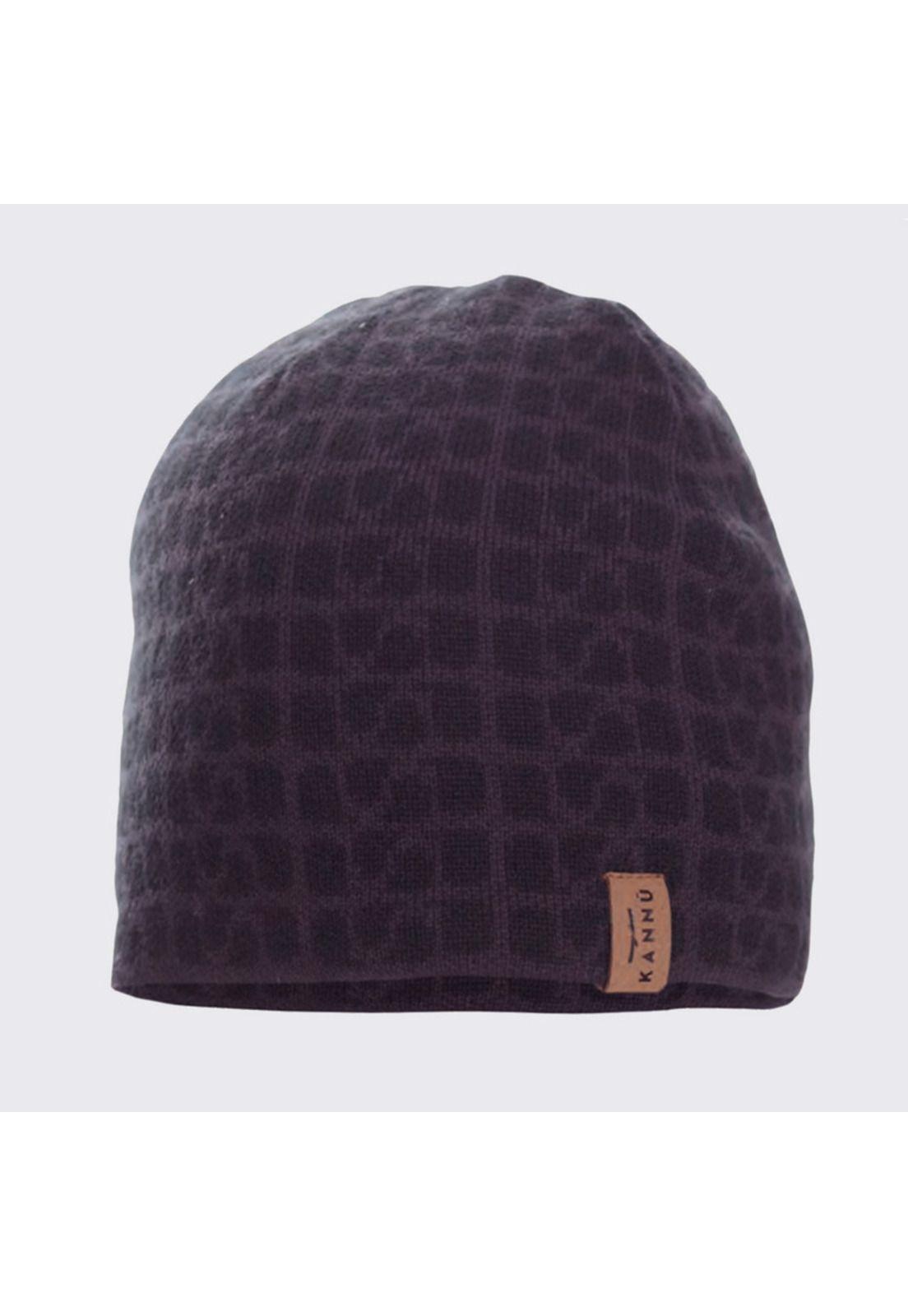 Gorro Beanie Jacquard Negro-0