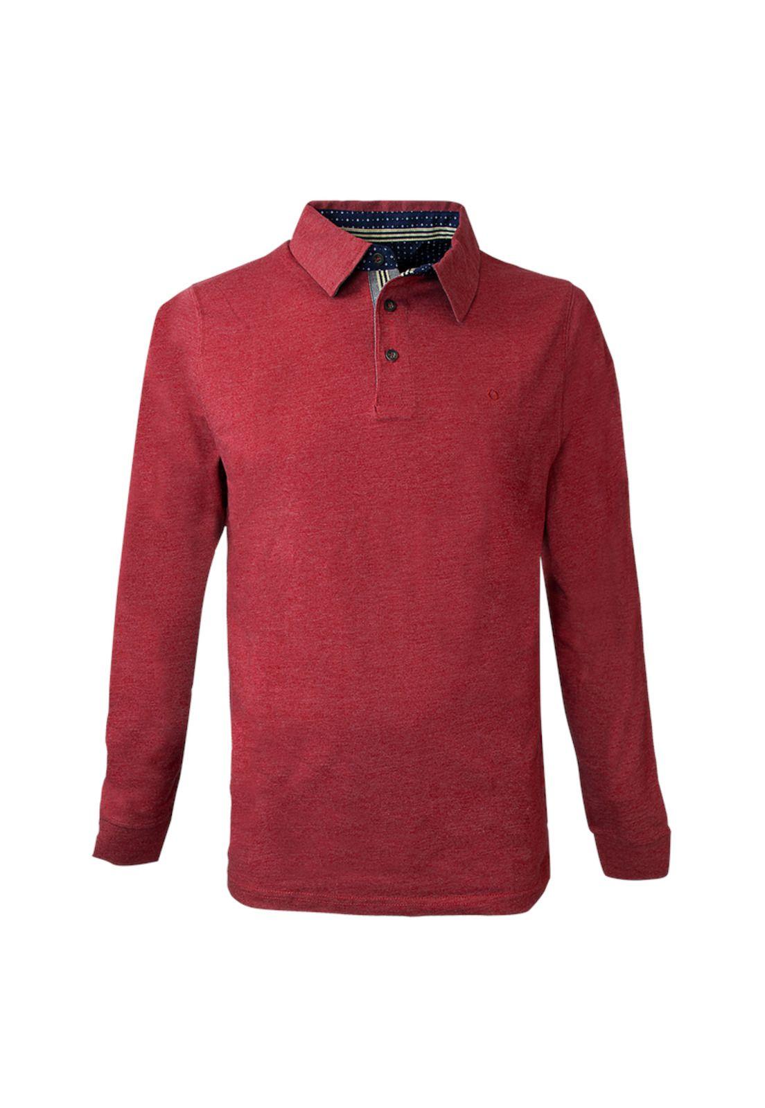 Polera Jersey Cuello Camisero-0