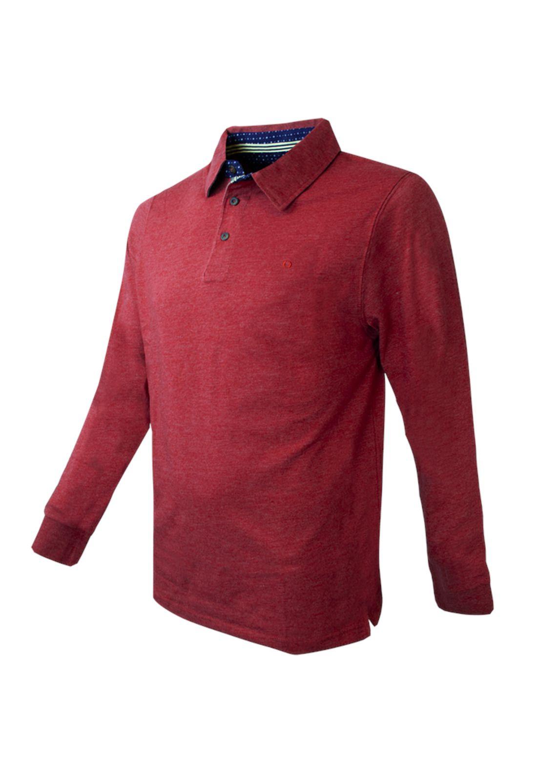 Polera Jersey Cuello Camisero-1