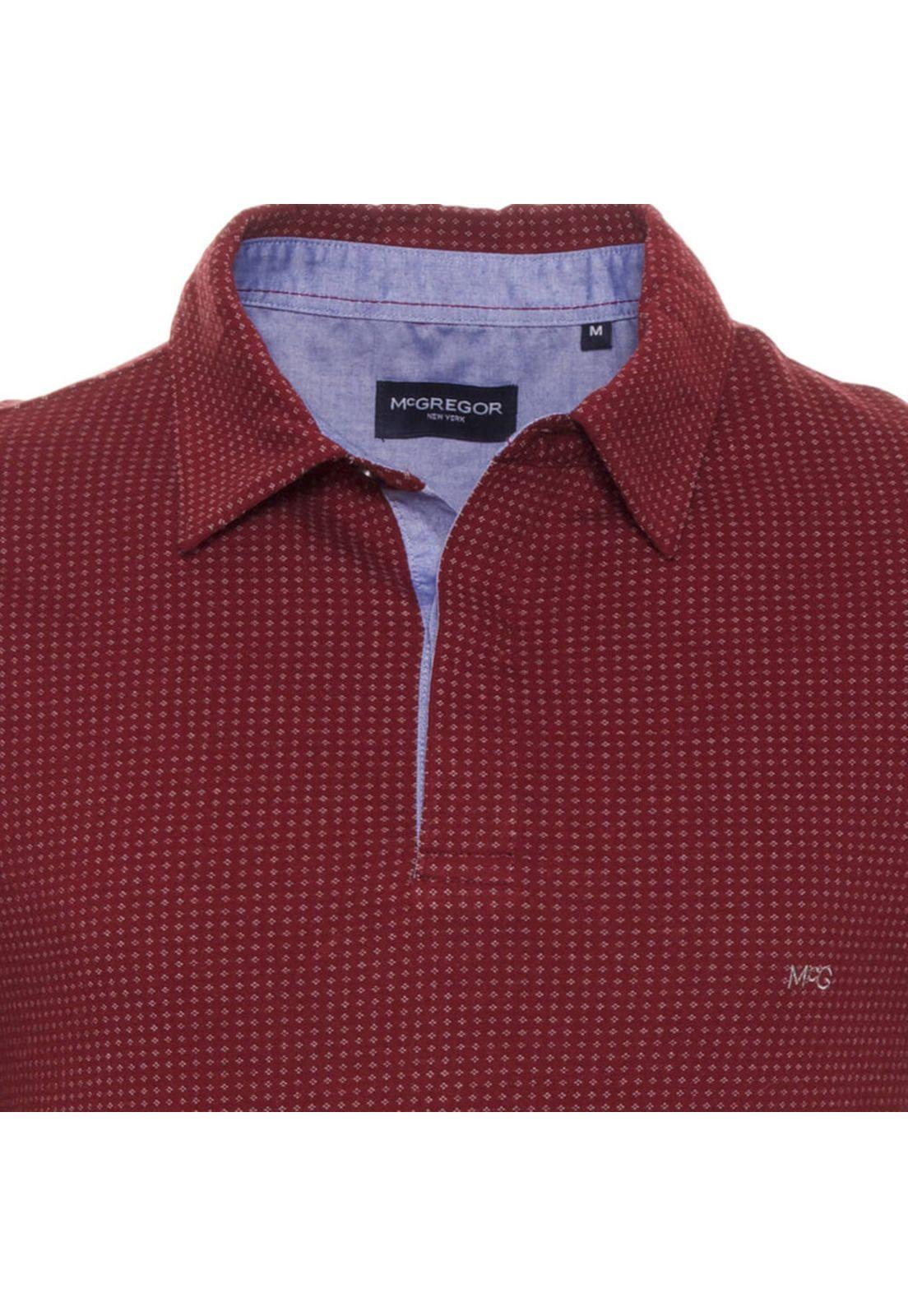 Polera Cuello Camisero Jacquard-3