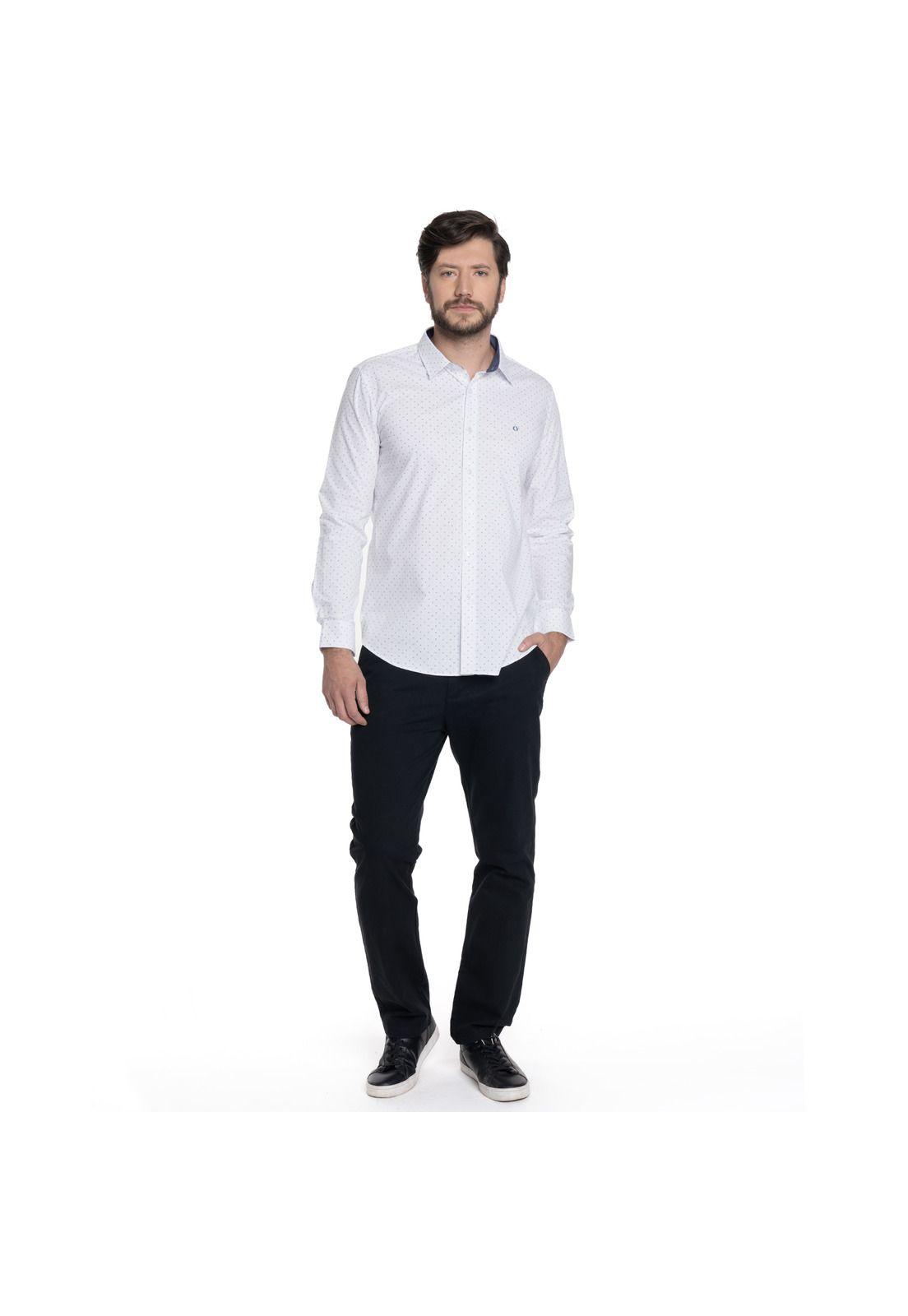 CAMISA HOMBRE CASUAL MANGA LARGA TREVIRA ESTAMPADA SEVILLA-3