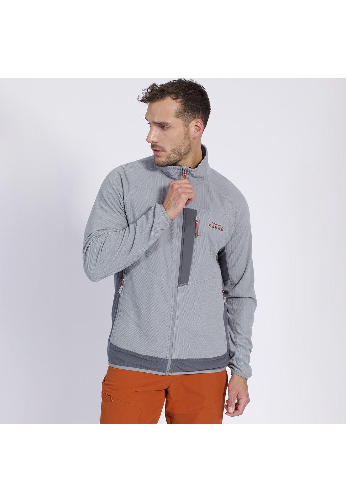 Polar Cuadritos Cortes Slw Hombre Gris-2