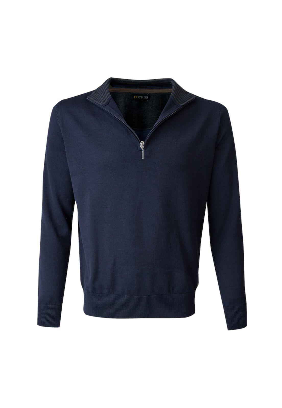 Sweater Half Zipper-0