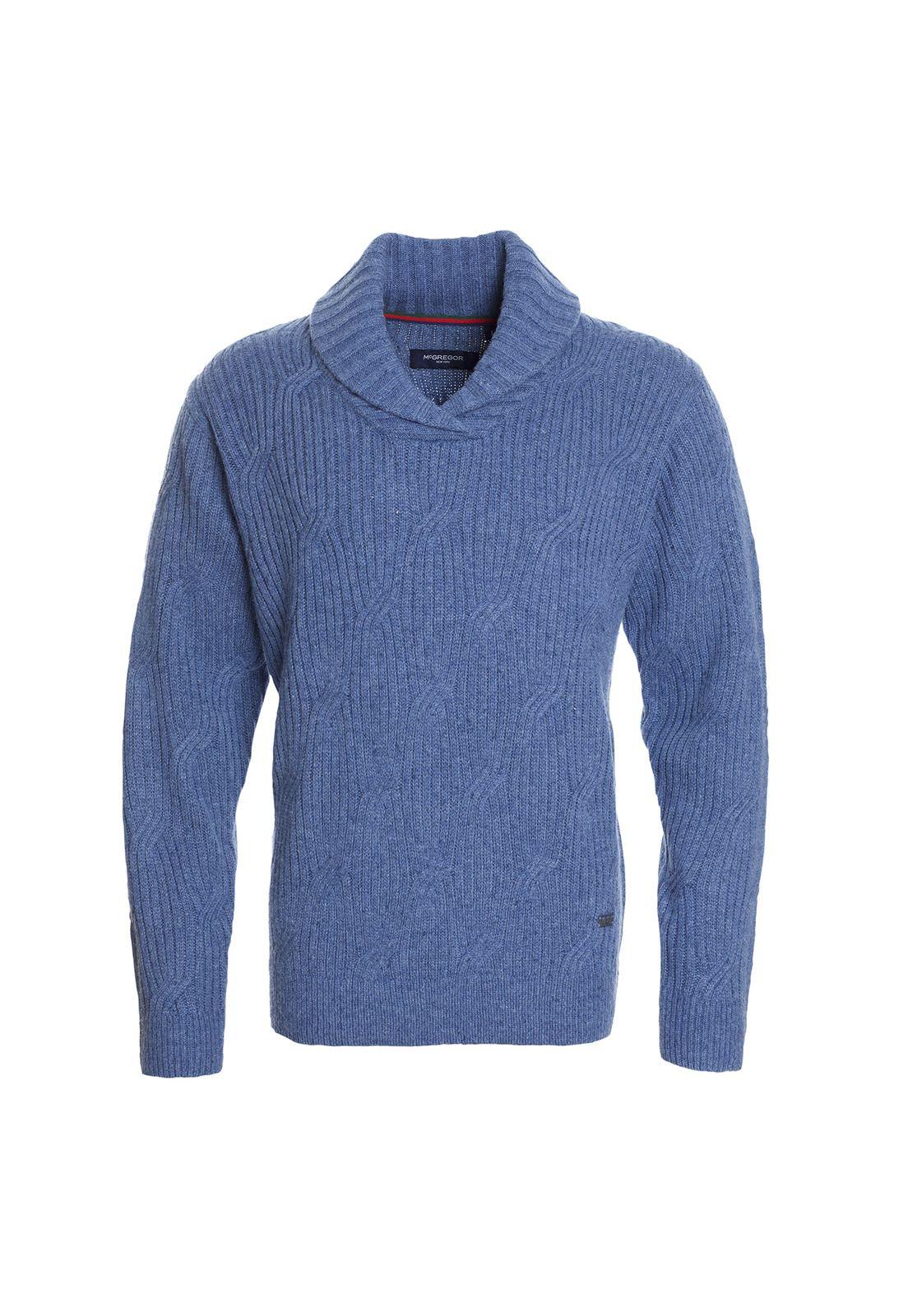 SWEATER MANGA LARGA FANTASÍA CUELLO CRUZADO-1