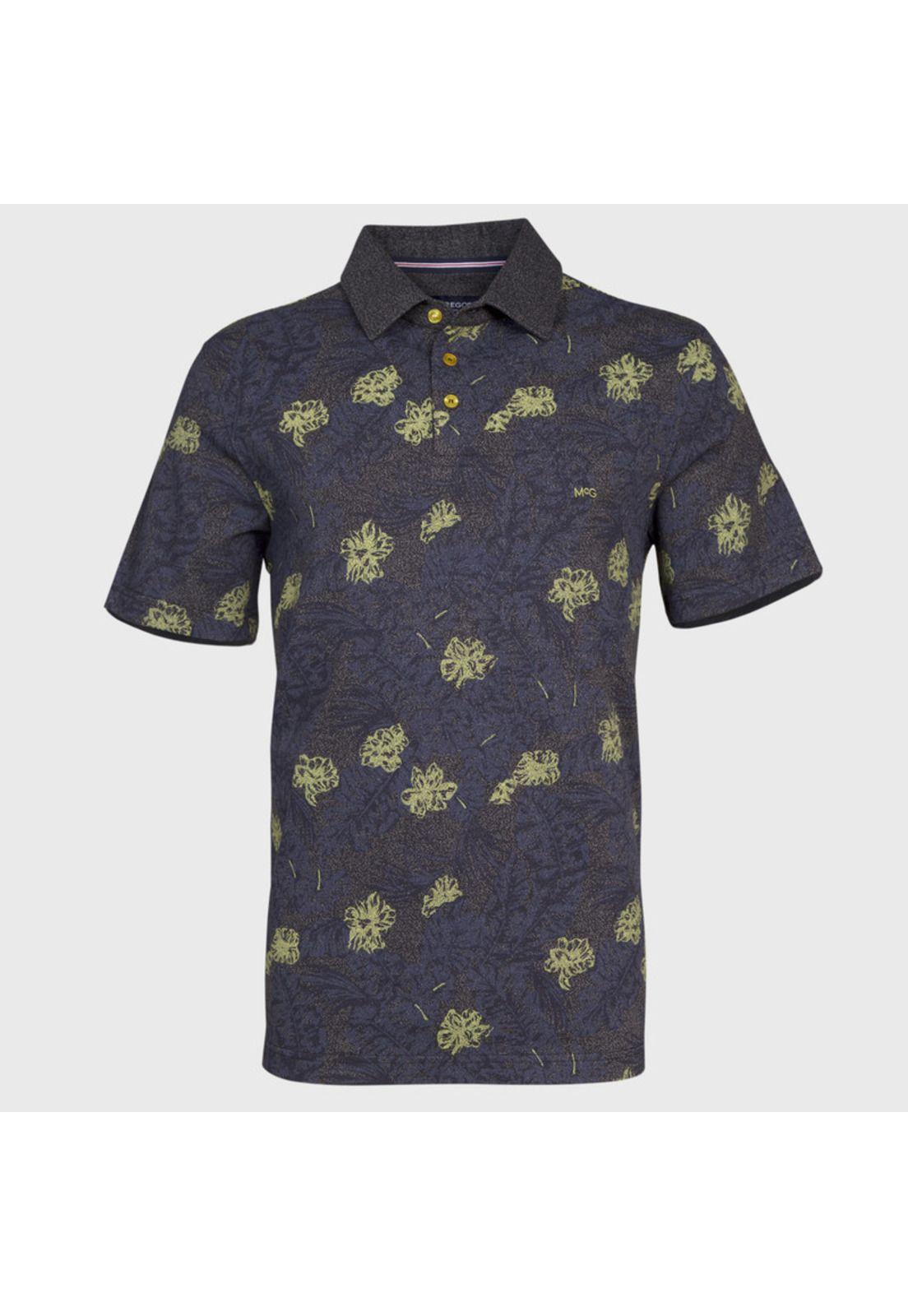 Polera Pique Estampada MC-0
