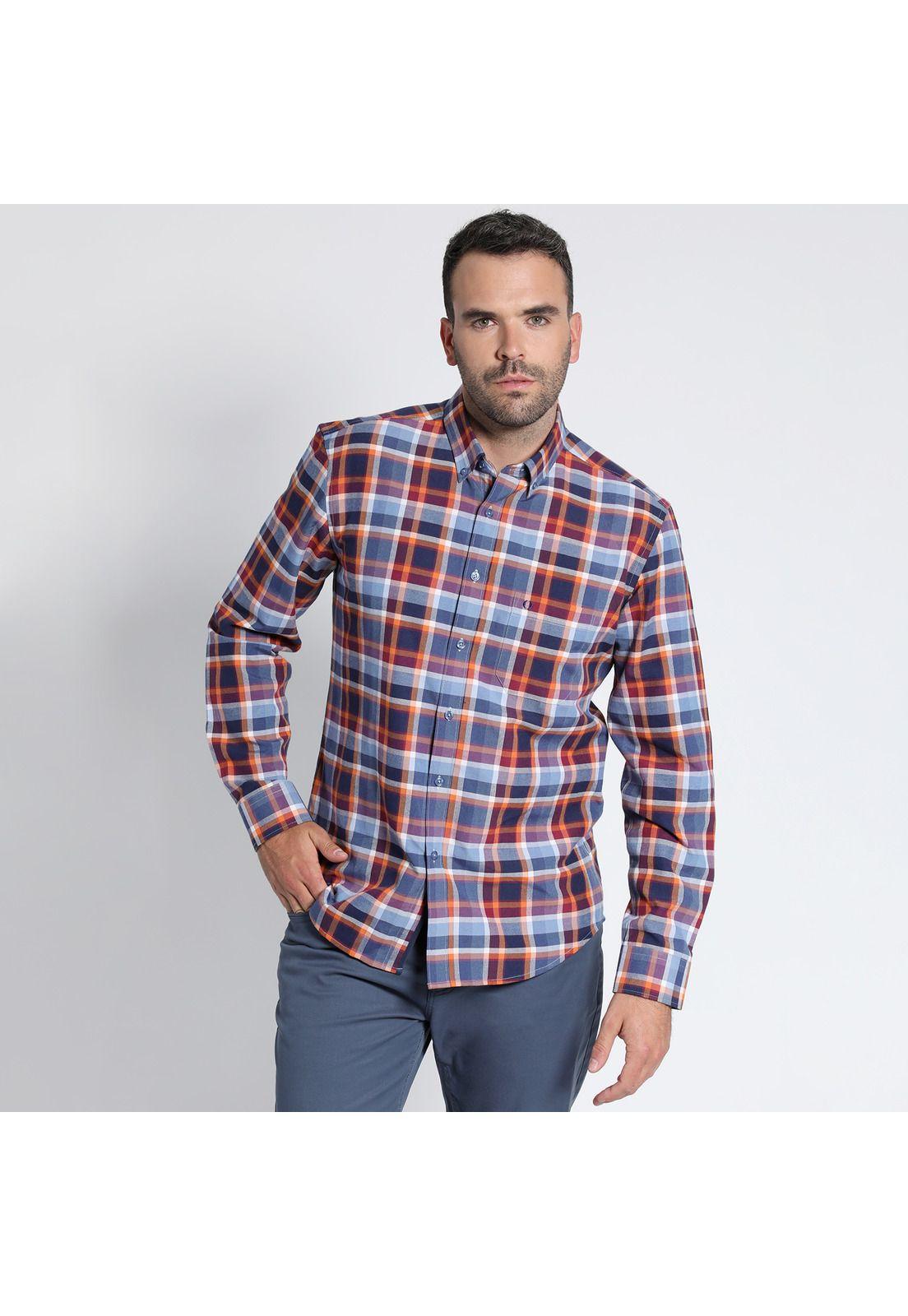 CAMISA OXFORD FANTASIA-0