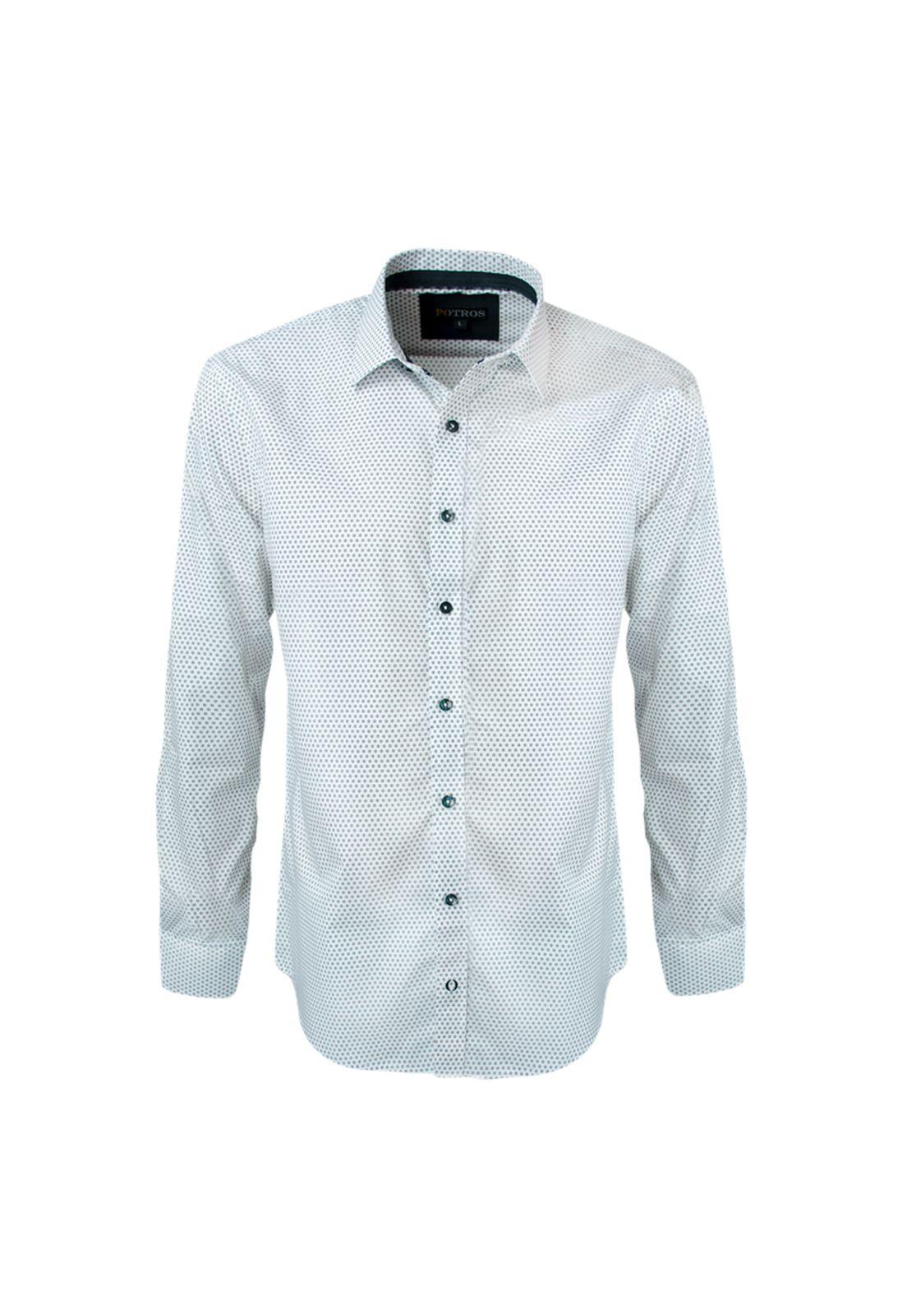 Camisa Trevira Estampada Slim Fit-0