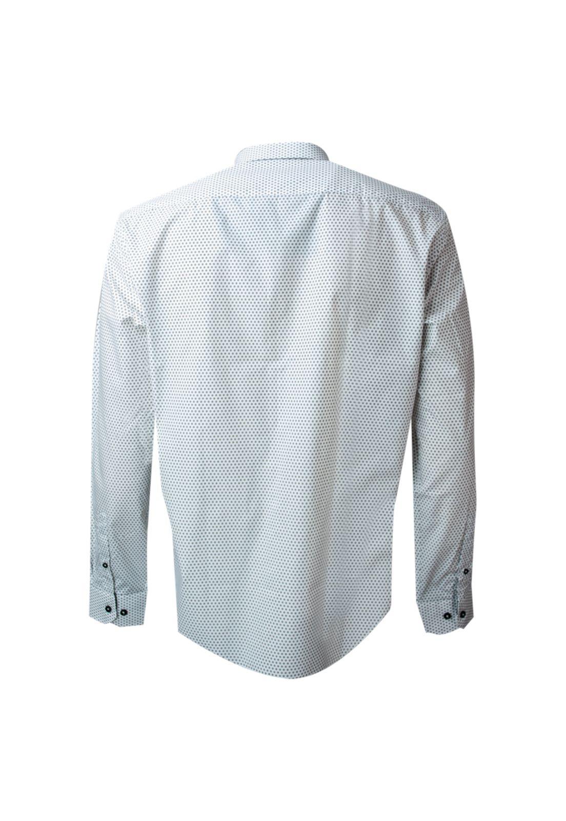 Camisa Trevira Estampada Slim Fit-2