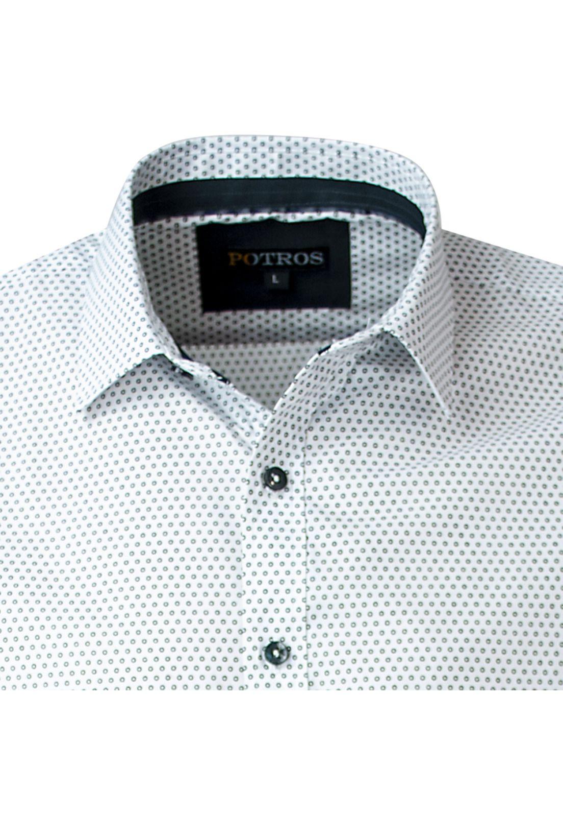 Camisa Trevira Estampada Slim Fit-3