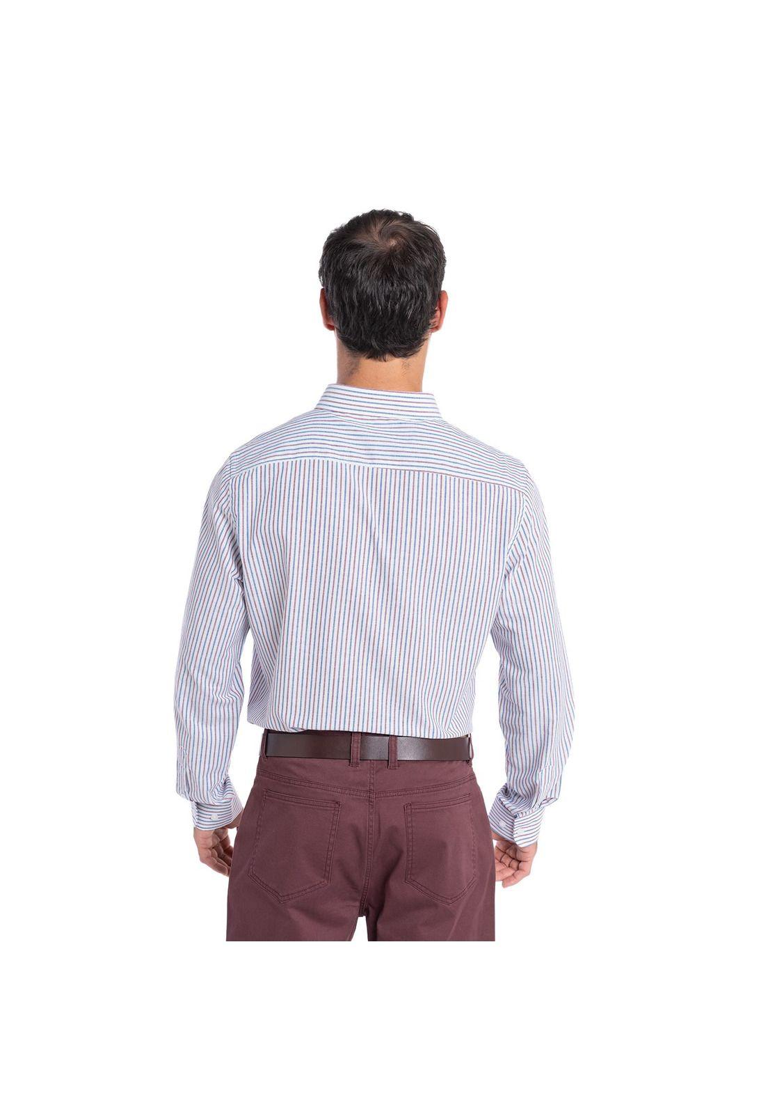 CAMISA MANGA LARGA OXFORD RAYA HOMBRE BERGEN.-2