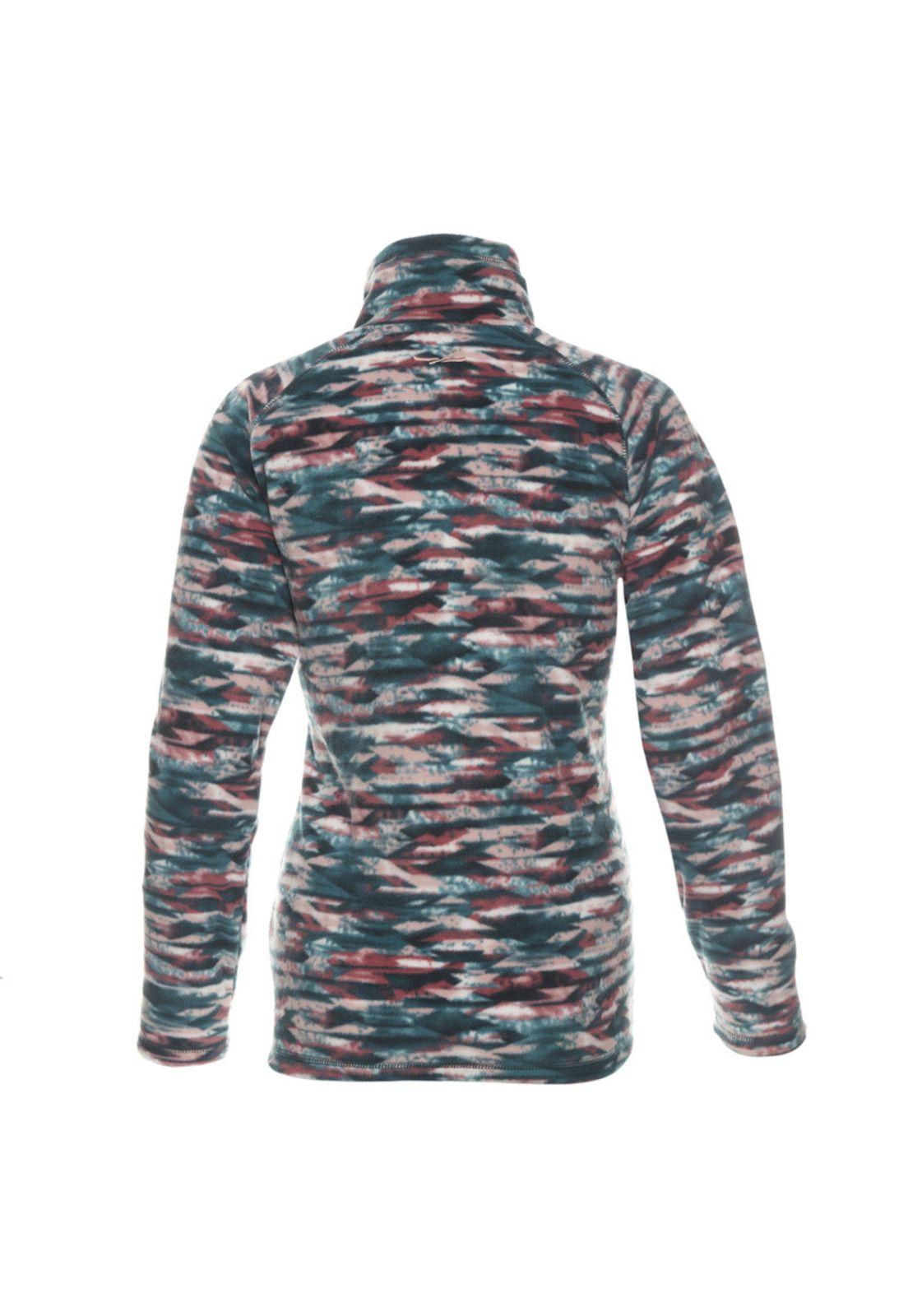 Polar Print Diaguita Half Zipper Mujer-2